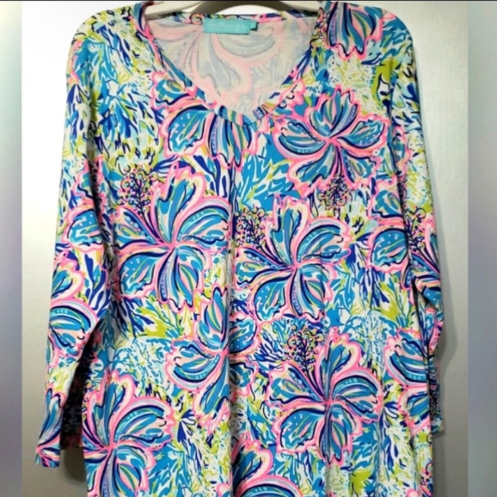 ANTHONY’S RESORT WEAR/Lulu-B: ¾ Sleeve Top